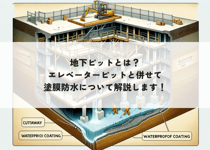 地下ピットとは？エレベーターピットと併せて塗膜防水について解説します！ | 防食・特殊防水事業